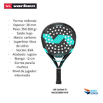 Cargar imagen en el visor de la Galería, PALA PADEL LW CARBON TI