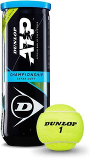 TUBO DE 3 PELOTAS DE TENIS ATP CHAMPIONSHIP EXTRA DUTY