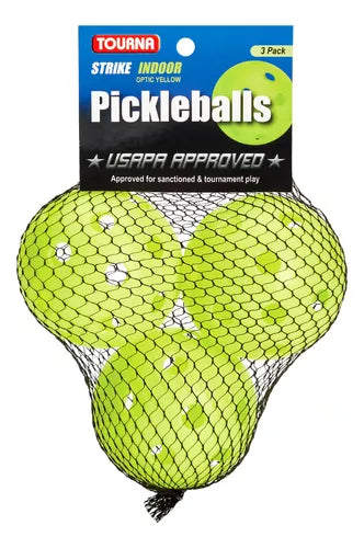 PELOTAS DE PICKLEBALL PARA INTERIOR VERDES
